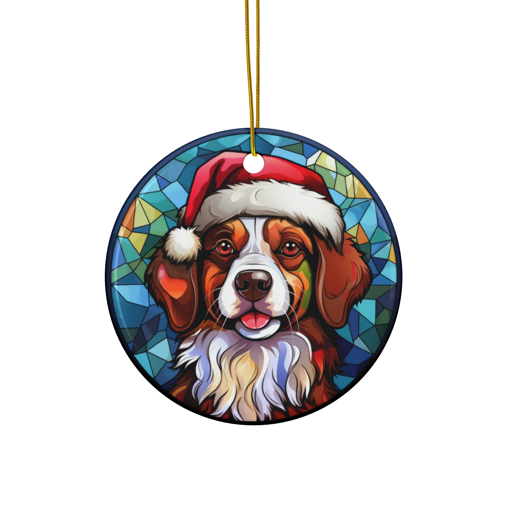 Dog Ceramic Disc Ornament          Item #7021638 - Buckshot's Bargain Barn