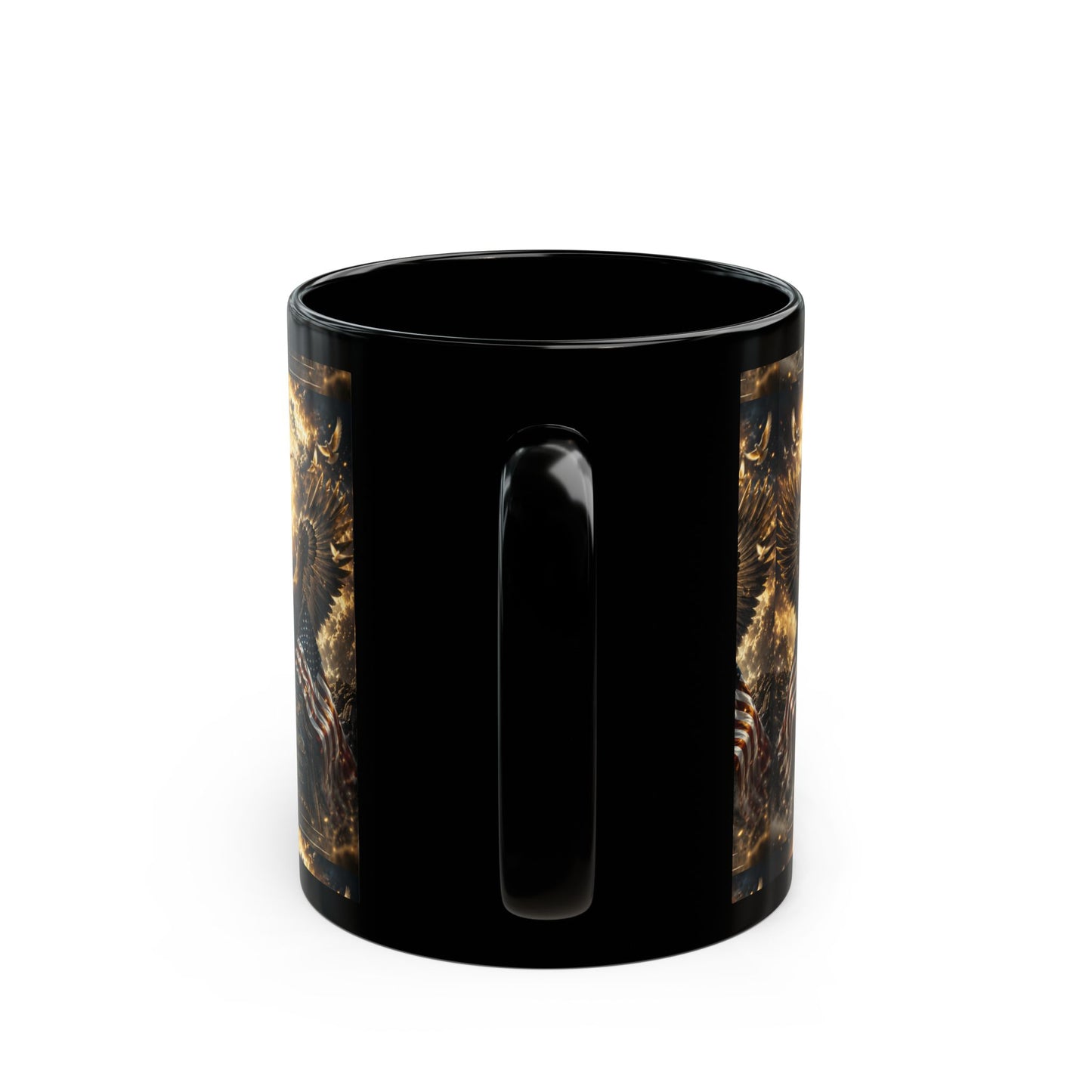 Patriotic Angel & Eagle Design with 'Blessed' Scripture Mug (11oz)  Item #2464229