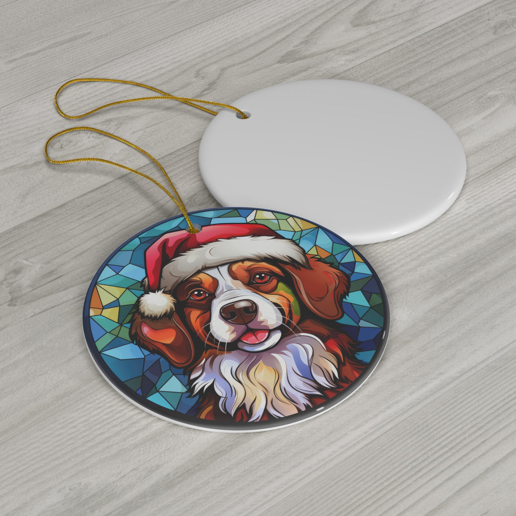 Dog Ceramic Disc Ornament          Item #7021638 - Buckshot's Bargain Barn