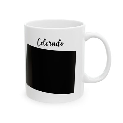 Colorado State Silhouette Ceramic Mug – 11oz    Item #376988
