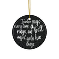 Teacher Says Ceramic Disc Ornament      Item #6587549